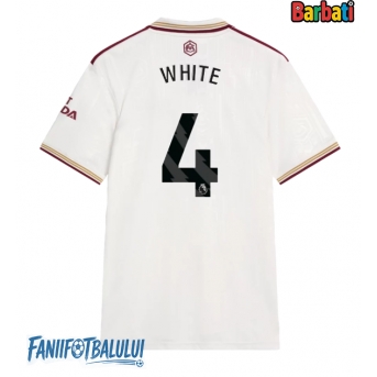 Arsenal Ben White #4 Tricou Fotbal Replică 2025-26 Barbati Treilea